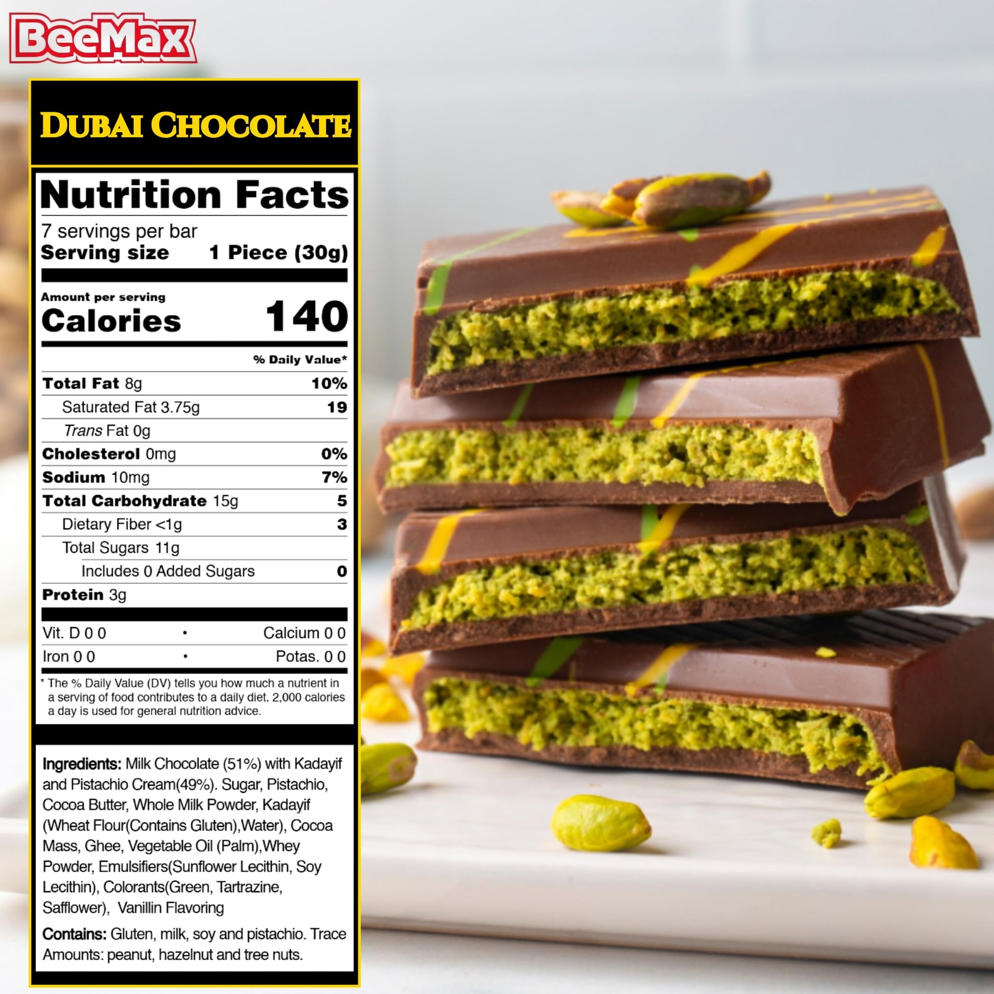 BeeMax Dubai Chocolate